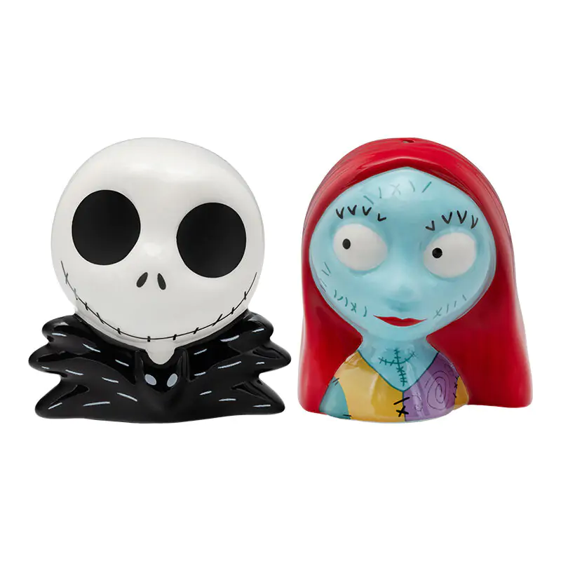 Disney Nightmare Before Christmas Jack & Sally set za sol in poper fotografija izdelka