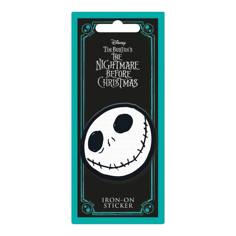 Disney Nightmare Before Christmas Jack Skellington našitek z vezenino fotografija izdelka