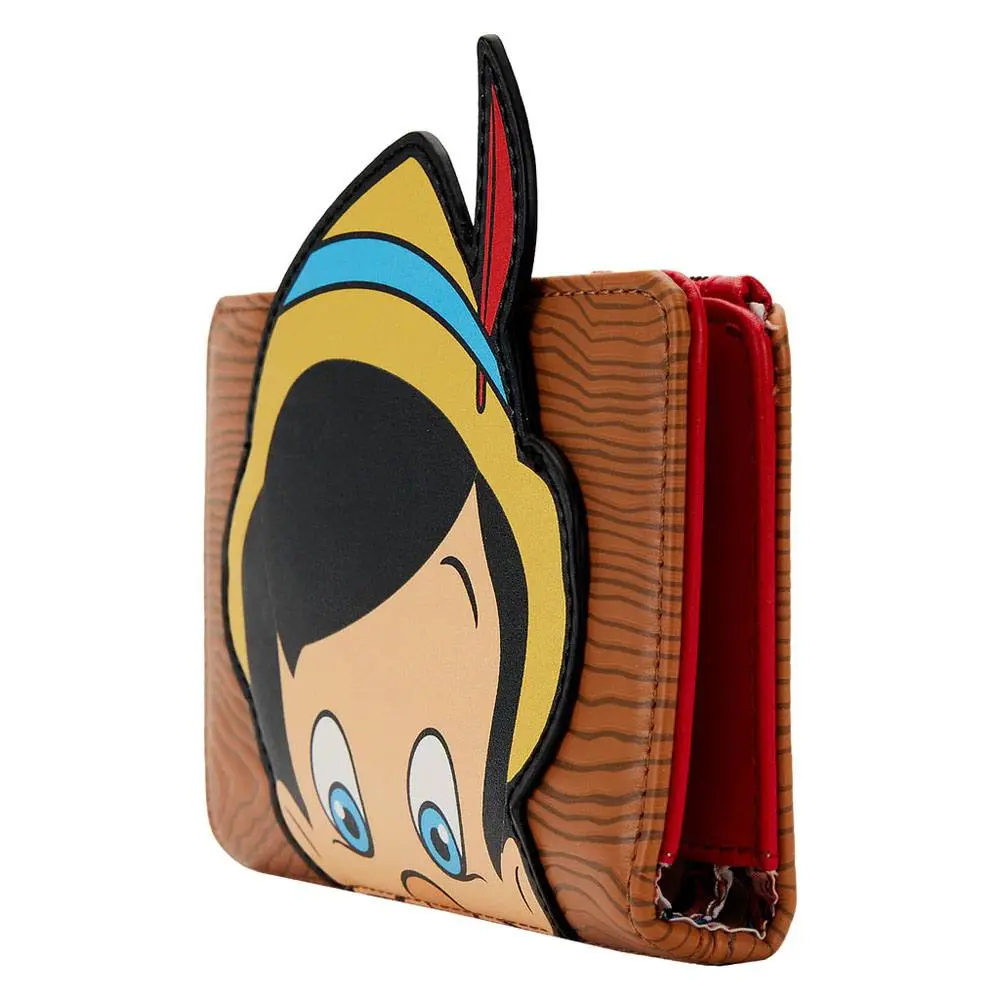 Disney by Loungefly Denarnica Pinocchio Peeking Flap fotografija izdelka