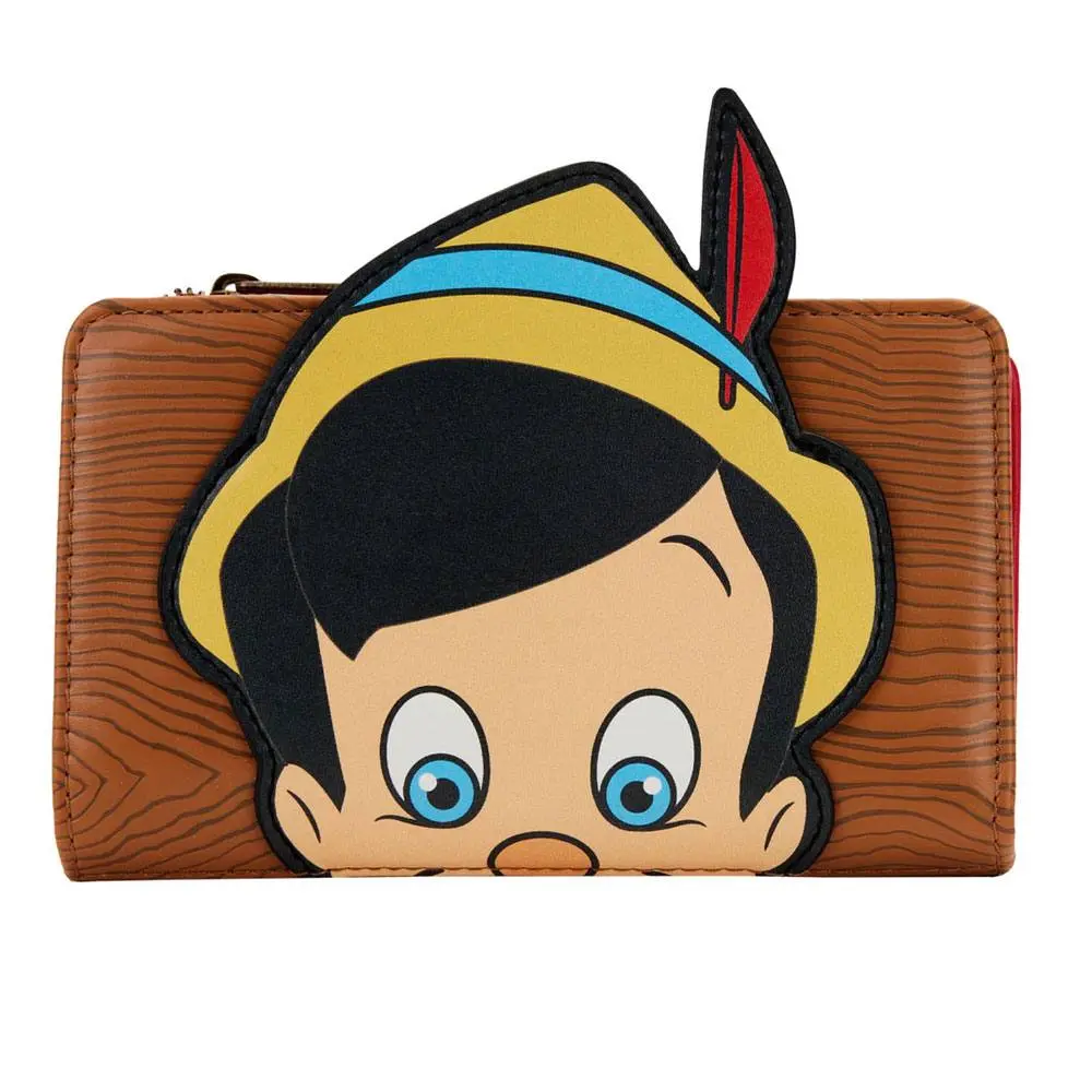 Disney by Loungefly Denarnica Pinocchio Peeking Flap fotografija izdelka