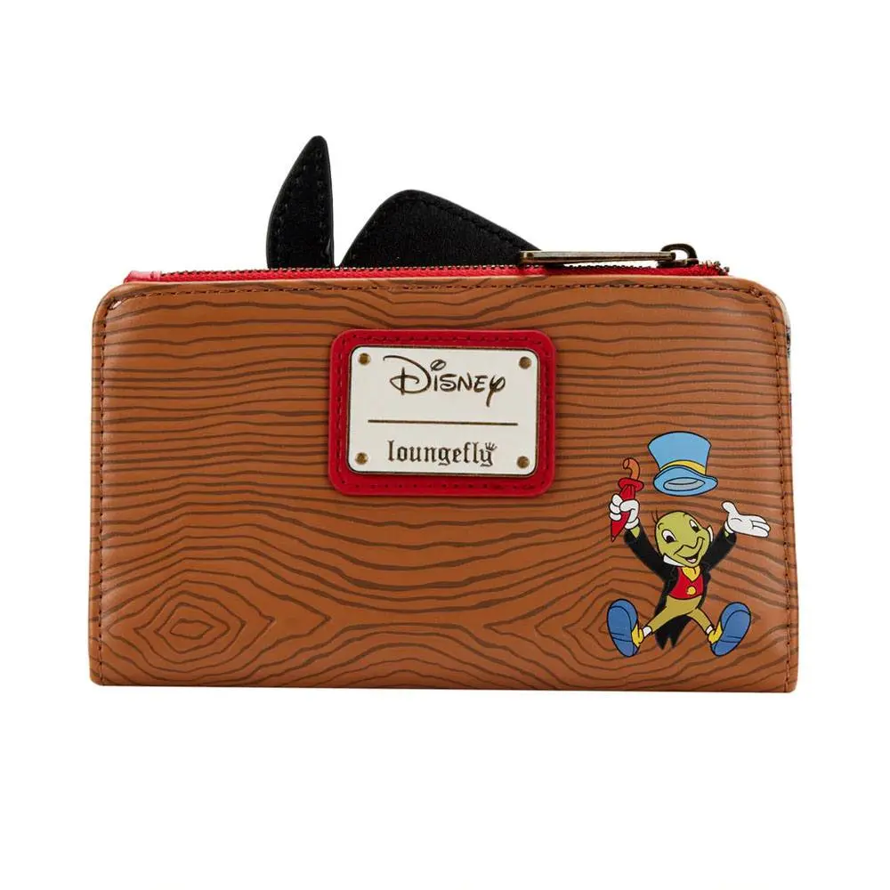 Disney by Loungefly Denarnica Pinocchio Peeking Flap fotografija izdelka