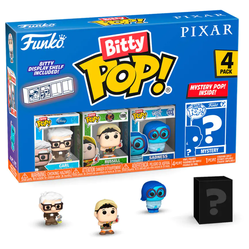 Disney Pixar Bitty Funko POP! Vinilna Figura 4-Pack UP fotografija izdelka