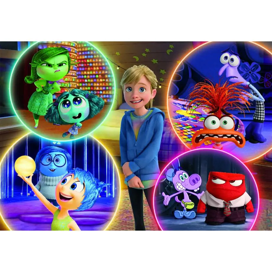 Disney Pixar Inside Out 2 sestavljanka 104 kosov fotografija izdelka