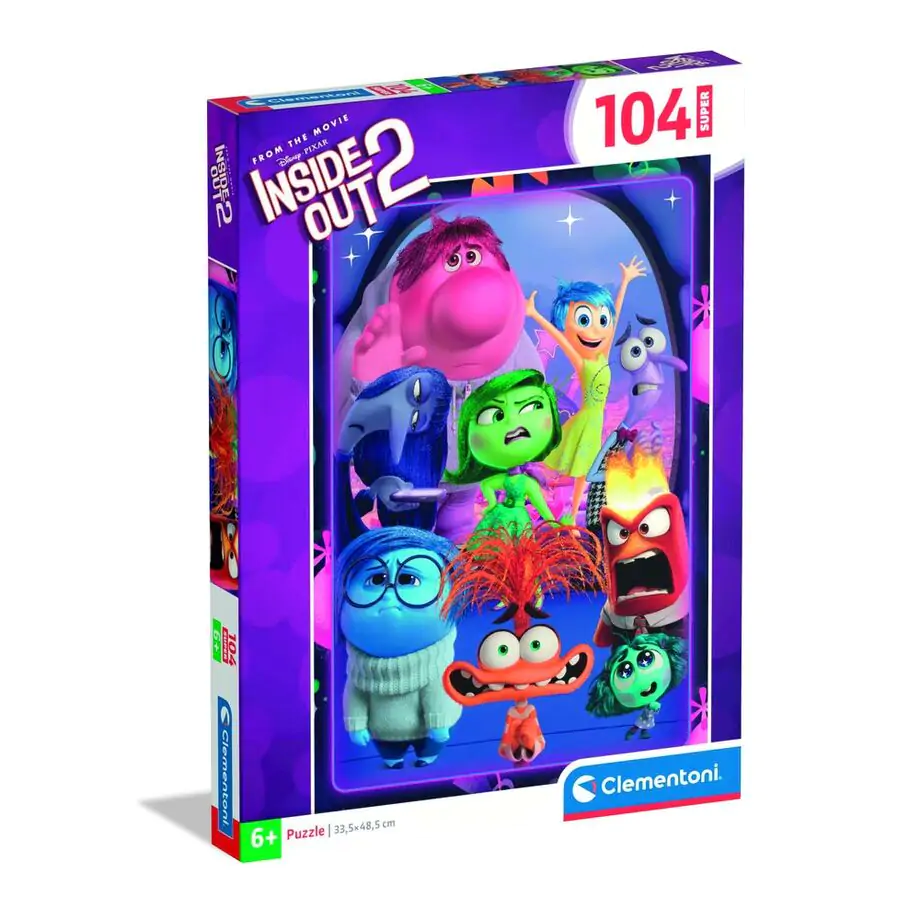 Disney Pixar Inside Out 2 super puzzle 104 delni fotografija izdelka