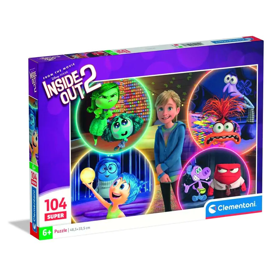 Disney Pixar Inside Out 2 super puzzle 104 kosov fotografija izdelka