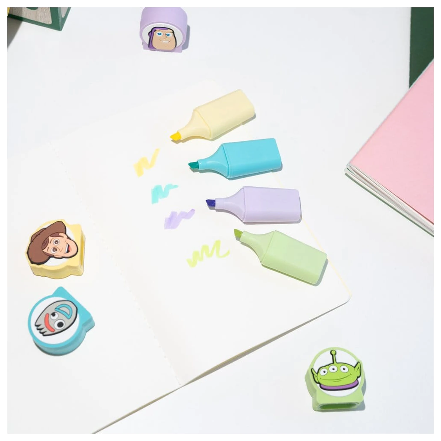 Disney Pixar Toy Story set 4 označevalcev z nastavkom fotografija izdelka