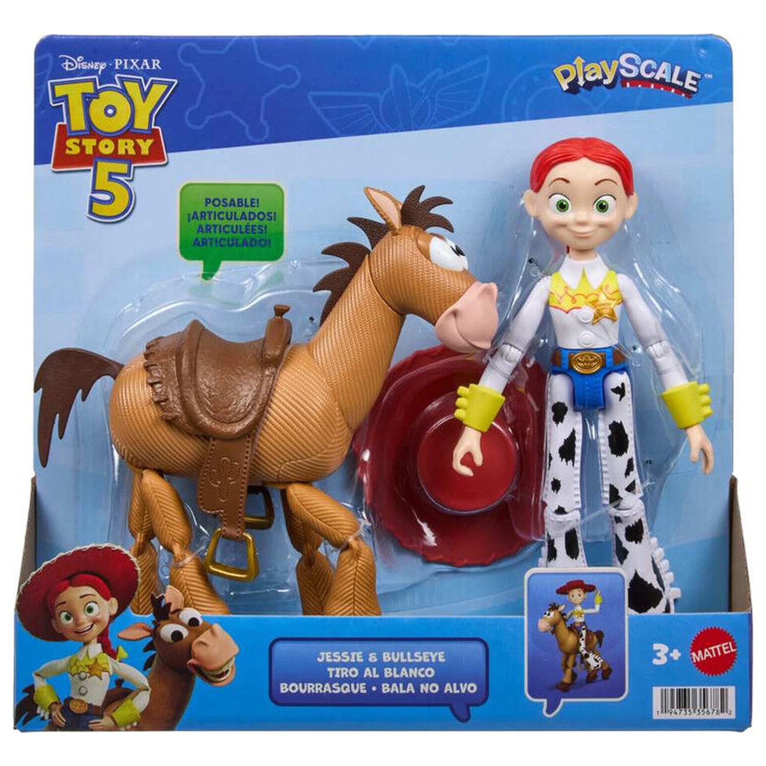 Disney Pixar Toy Story 5 Jessie & Bullseye set 2 figur 18 cm fotografija izdelka