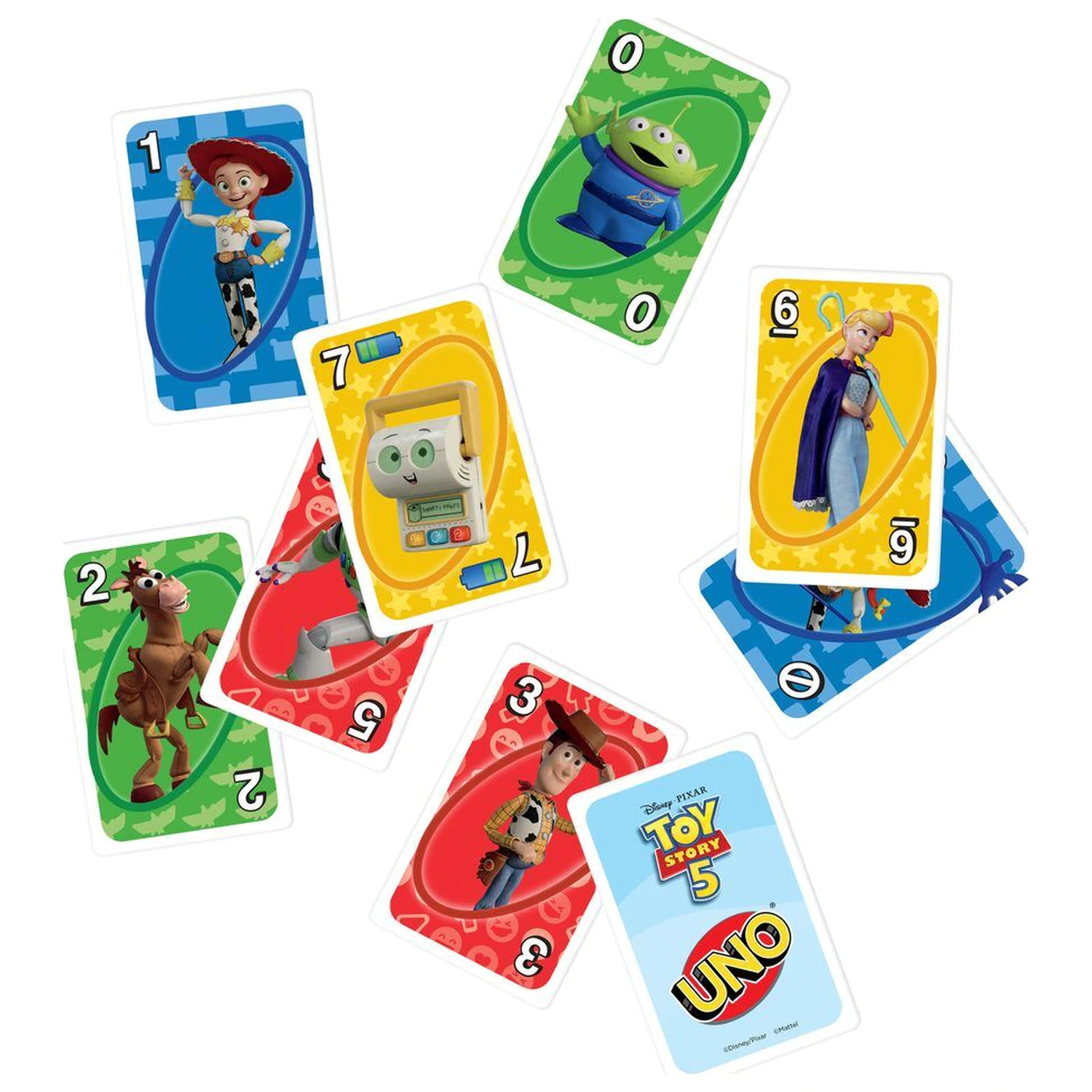 Disney Pixar Toy Story 5 UNO igra s kartami fotografija izdelka