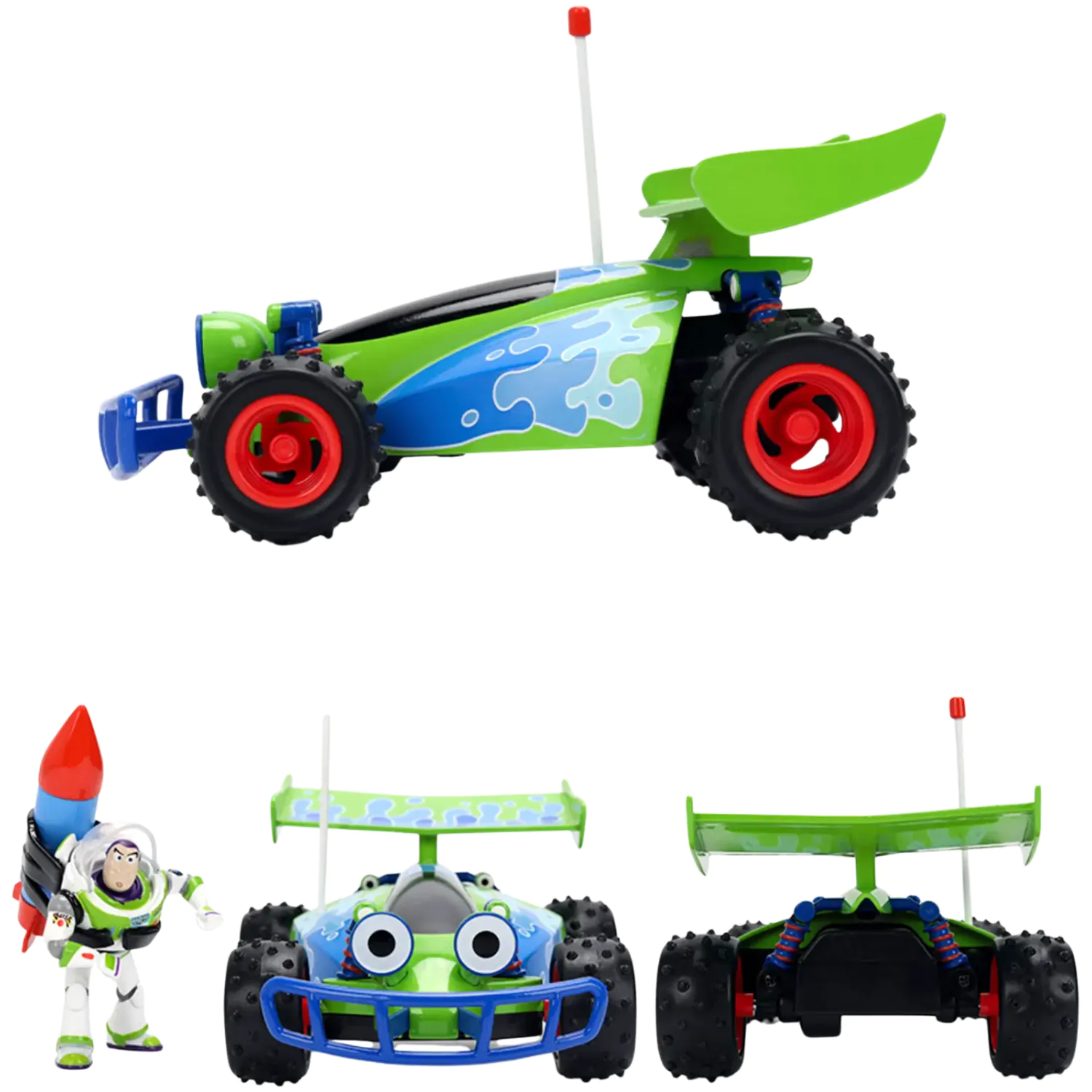 Disney Pixar Toy Story Buzz Lightyear Turbo Bugg paket figur fotografija izdelka