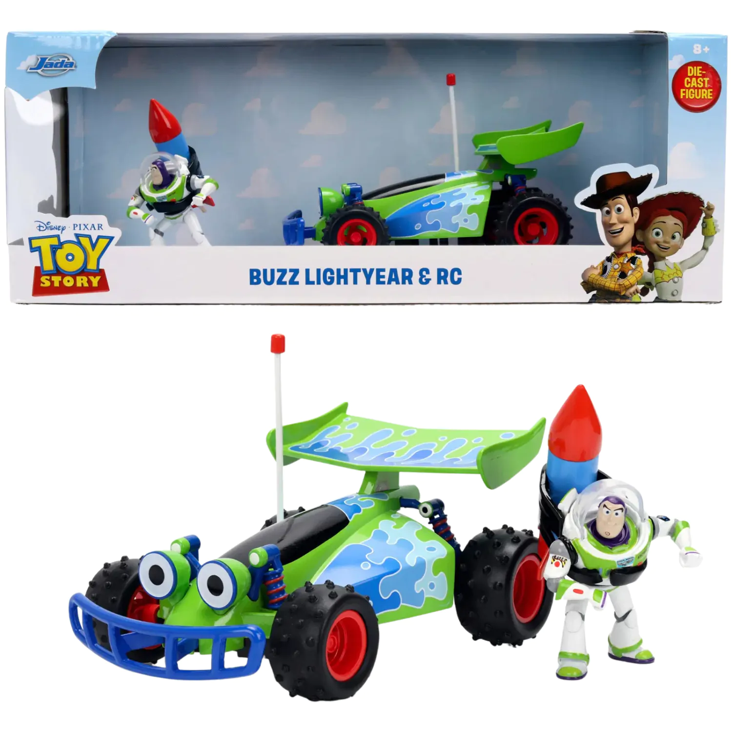 Disney Pixar Toy Story Buzz Lightyear Turbo Bugg paket figur fotografija izdelka