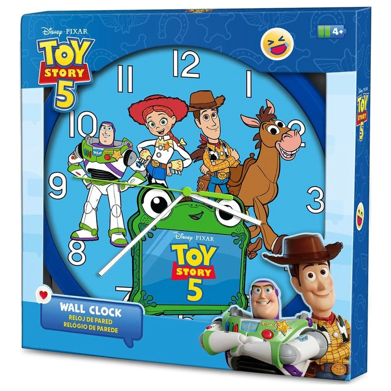 Disney Pixar Toy Story stenska ura fotografija izdelka