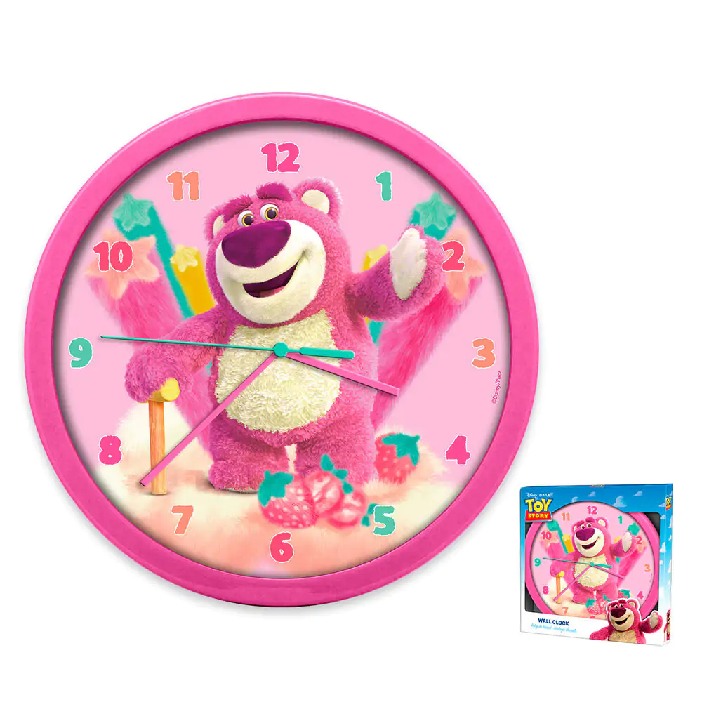 Disney Pixar Toy Story Lotso Stenska ura fotografija izdelka