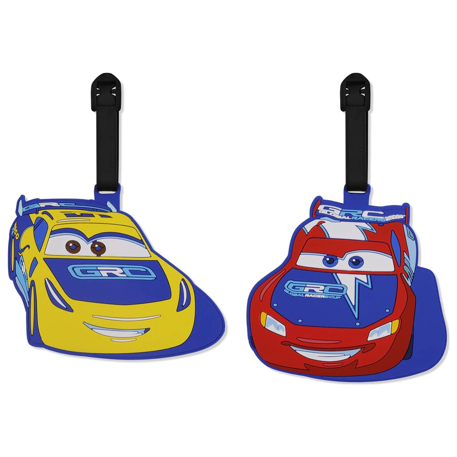 Disney Pixar Cars komplet 2 etiket za prtljago fotografija izdelka
