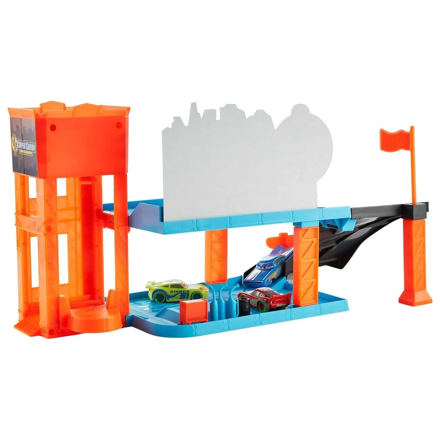 Disney Pixar Cars Copper Canyon Glow delavnica igralni komplet fotografija izdelka