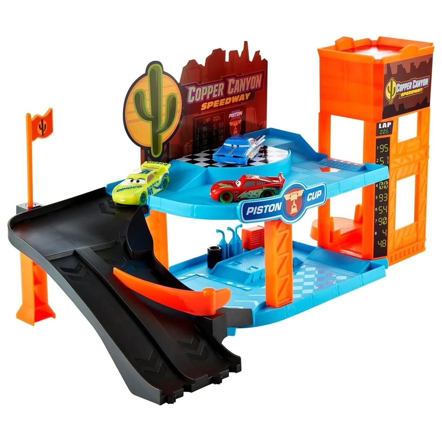 Disney Pixar Cars Copper Canyon Glow delavnica igralni komplet fotografija izdelka