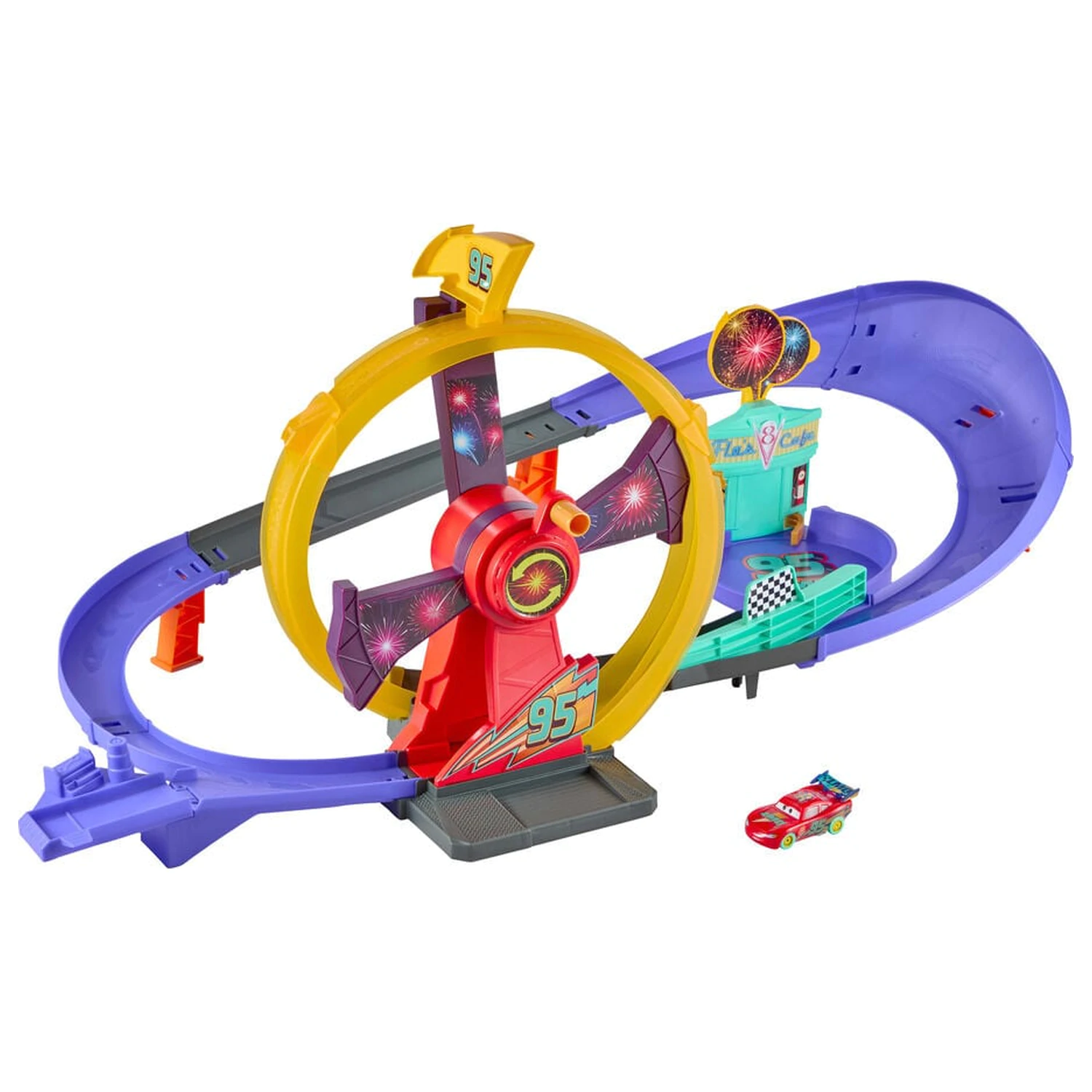 Disney Pixar Cars Lightning McQueen set steze fotografija izdelka