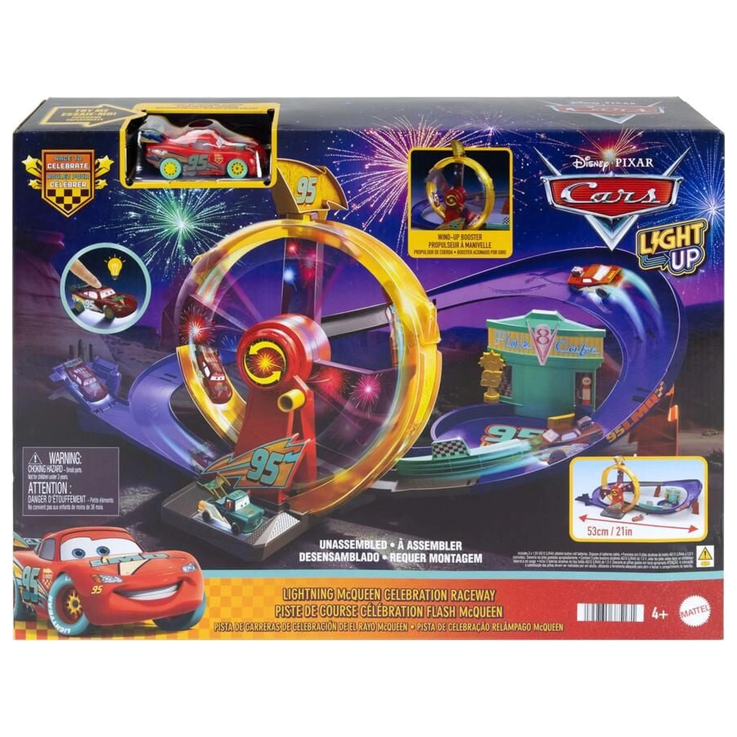 Disney Pixar Cars Lightning McQueen set steze fotografija izdelka