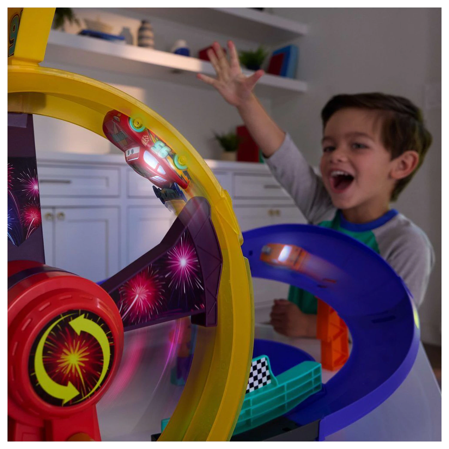 Disney Pixar Cars Lightning McQueen set steze fotografija izdelka