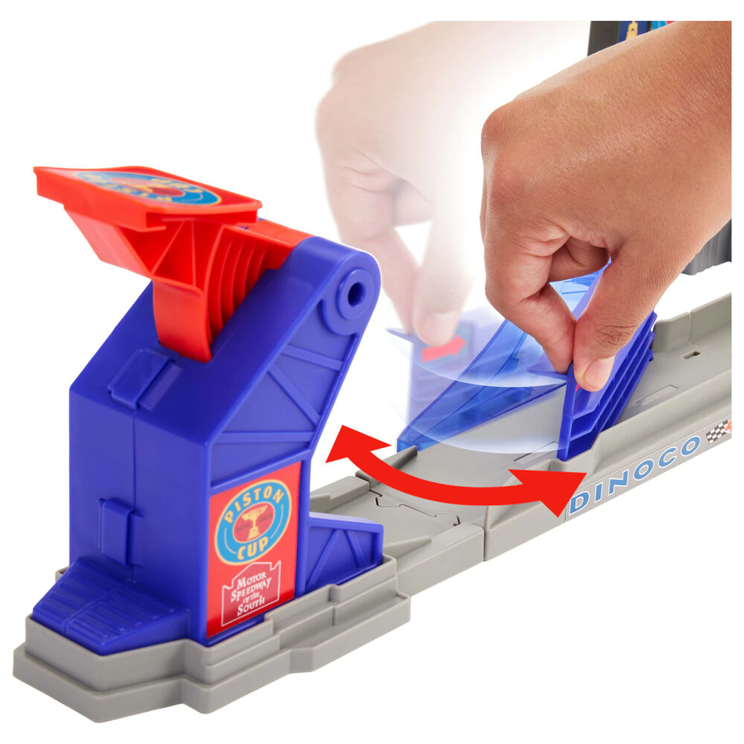 Disney Pixar Avtomobili Piston Cup Stunting Speedway komplet igralnih setov fotografija izdelka