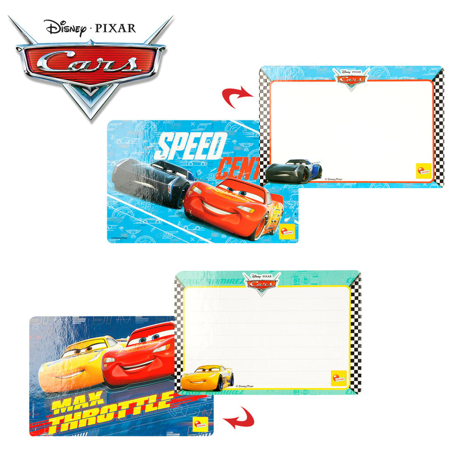 Disney Pixar Cars šola risanja fotografija izdelka