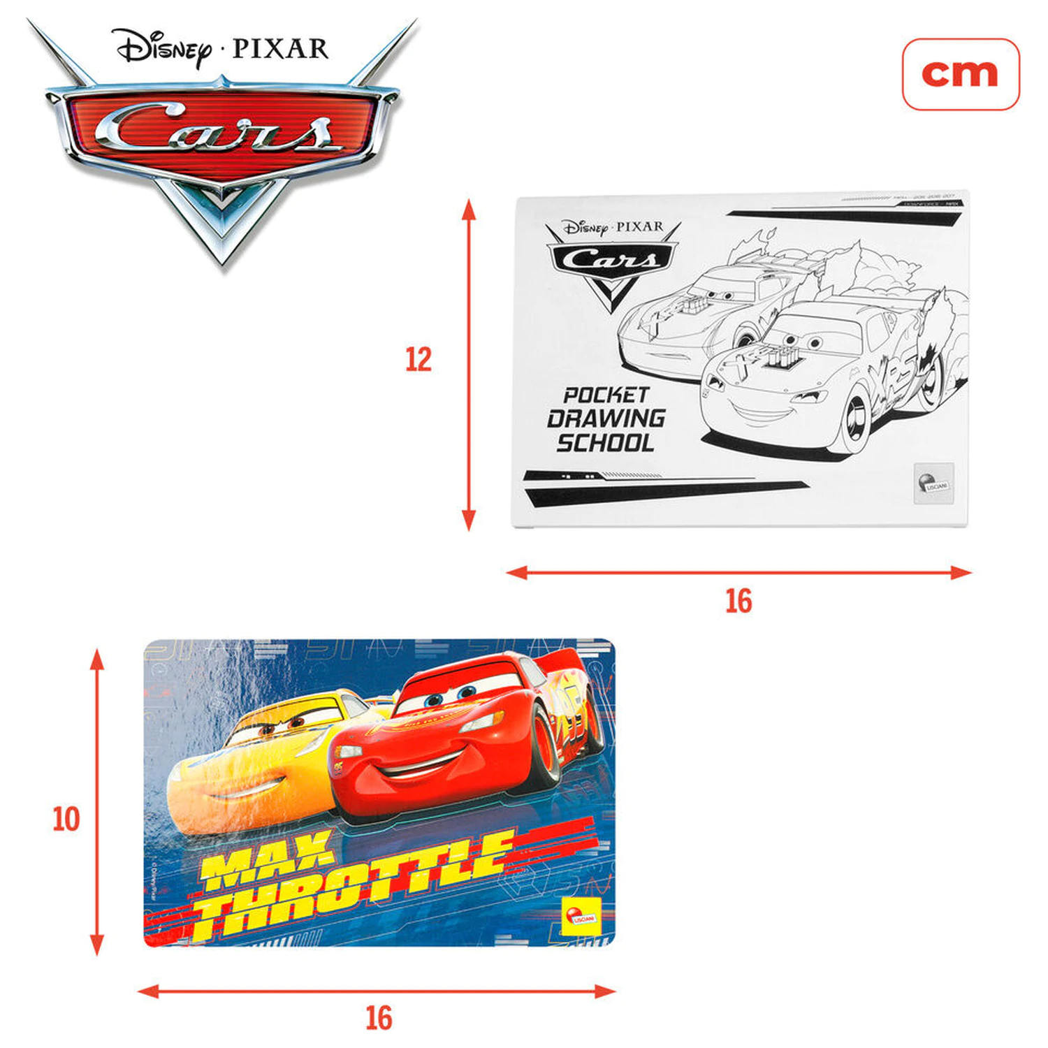 Disney Pixar Cars šola risanja fotografija izdelka