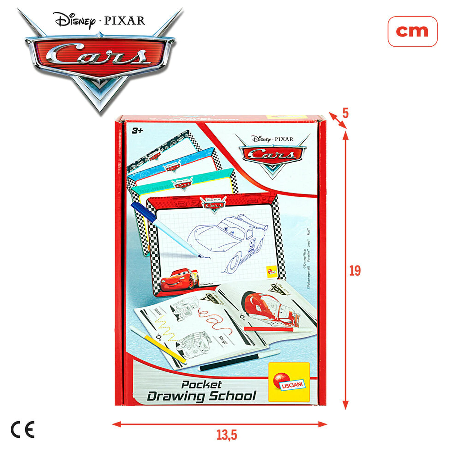 Disney Pixar Cars šola risanja fotografija izdelka