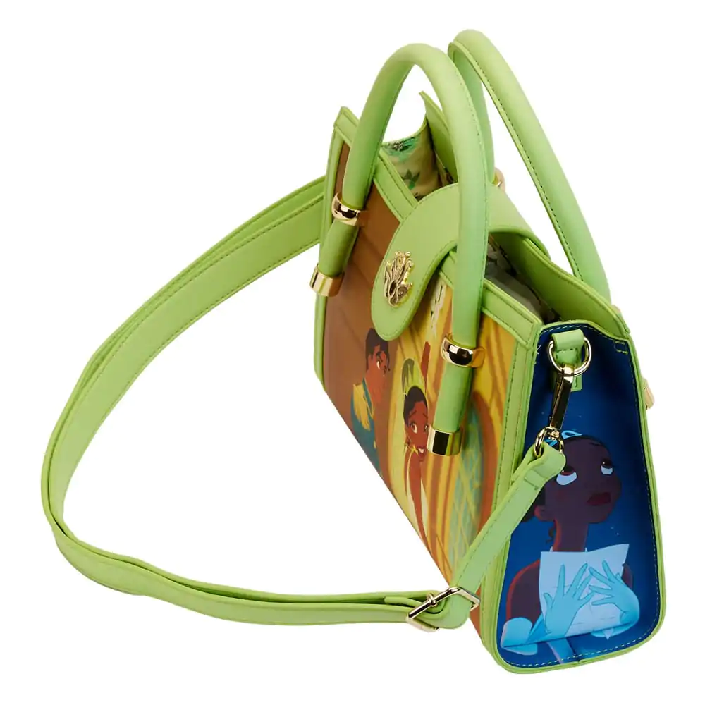 Disney by Loungefly Crossbody Princeska in žaba prizor s princesko fotografija izdelka