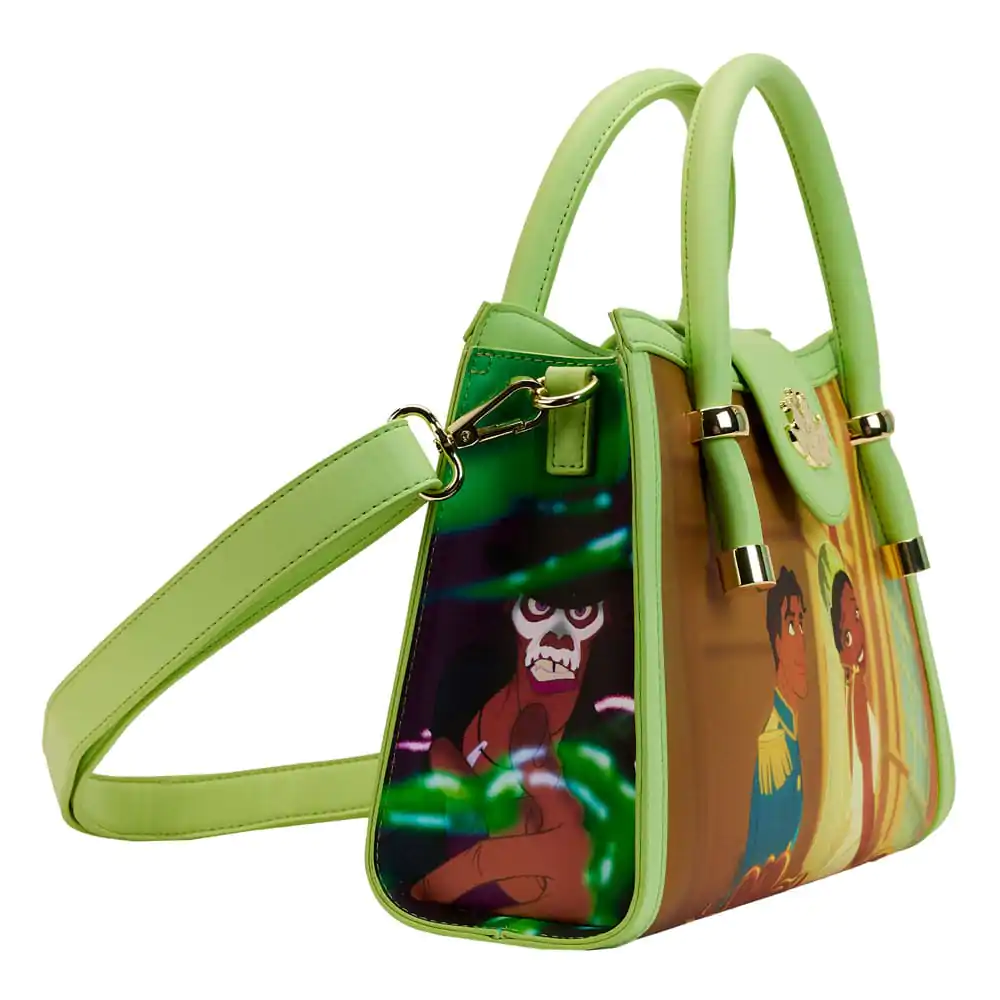 Disney by Loungefly Crossbody Princeska in žaba prizor s princesko fotografija izdelka