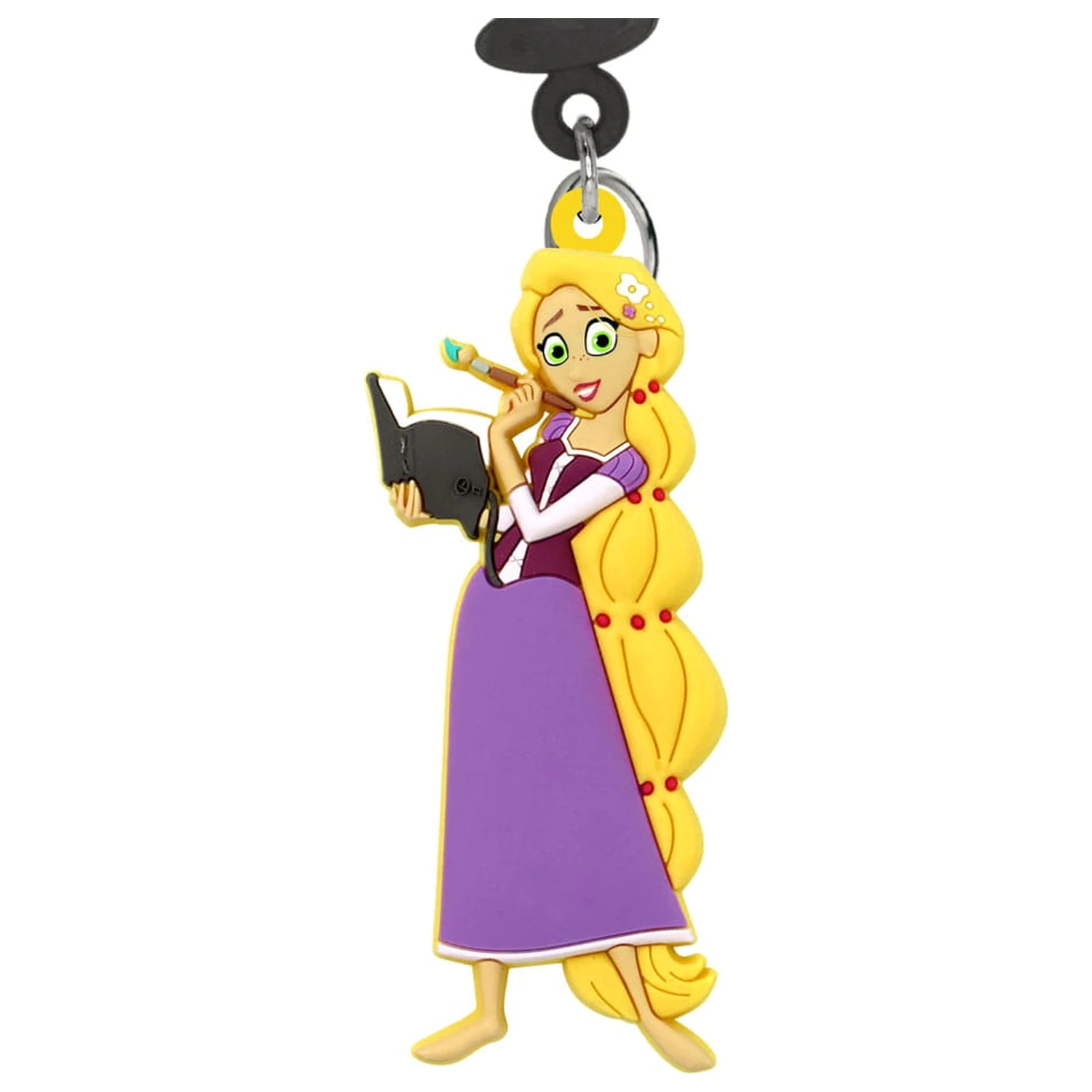 Disney Princess mehka PVC sponka za torbo Rapunzel fotografija izdelka