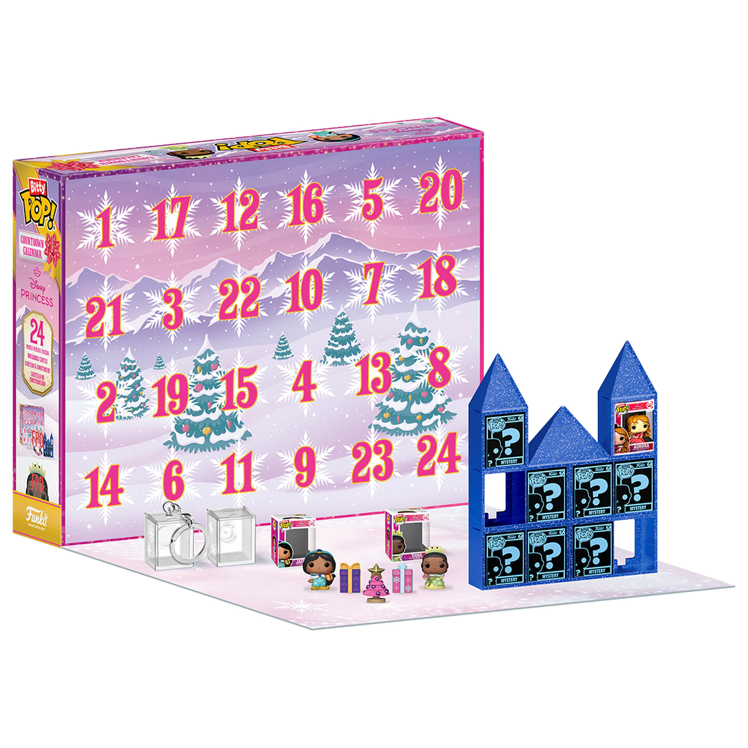 Disney Princess Funko Bitty POP! Adventni koledar fotografija izdelka