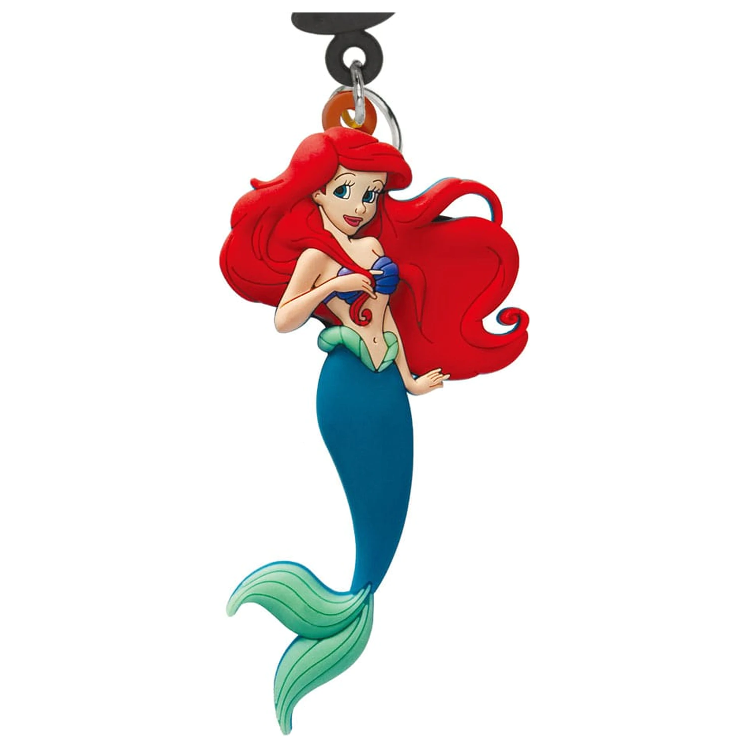 Disney Princess Soft Touch PVC sponka za torbo Ariel fotografija izdelka