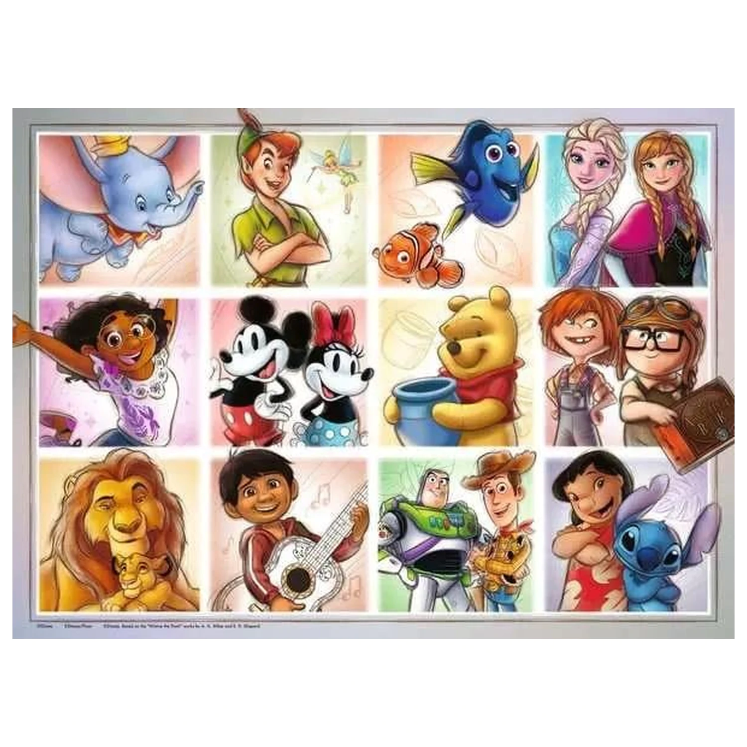 DISNEY Sestavljanke XXL (100 kosov) fotografija izdelka