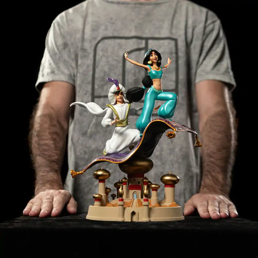 Disneyjev kip v merilu 1/10 Aladdin in Yasmine 30 cm fotografija izdelka