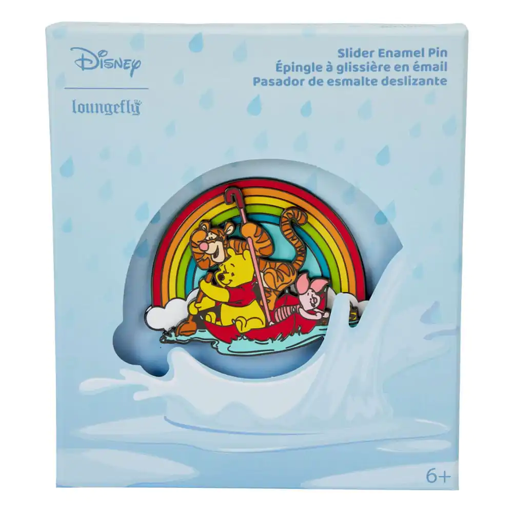 Disney by Loungefly Drsna emajlirana broška Winnie the Pooh Rainy Day Limited Edition 8 cm fotografija izdelka