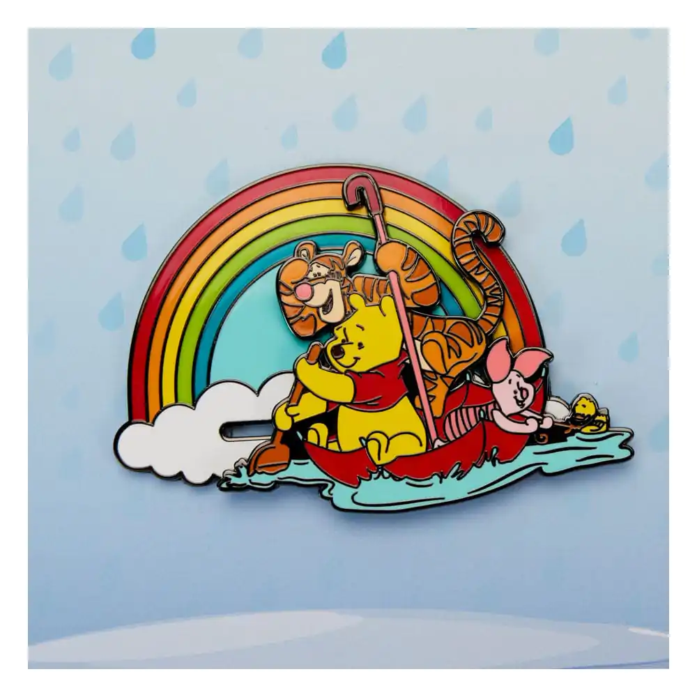 Disney by Loungefly Drsna emajlirana broška Winnie the Pooh Rainy Day Limited Edition 8 cm fotografija izdelka