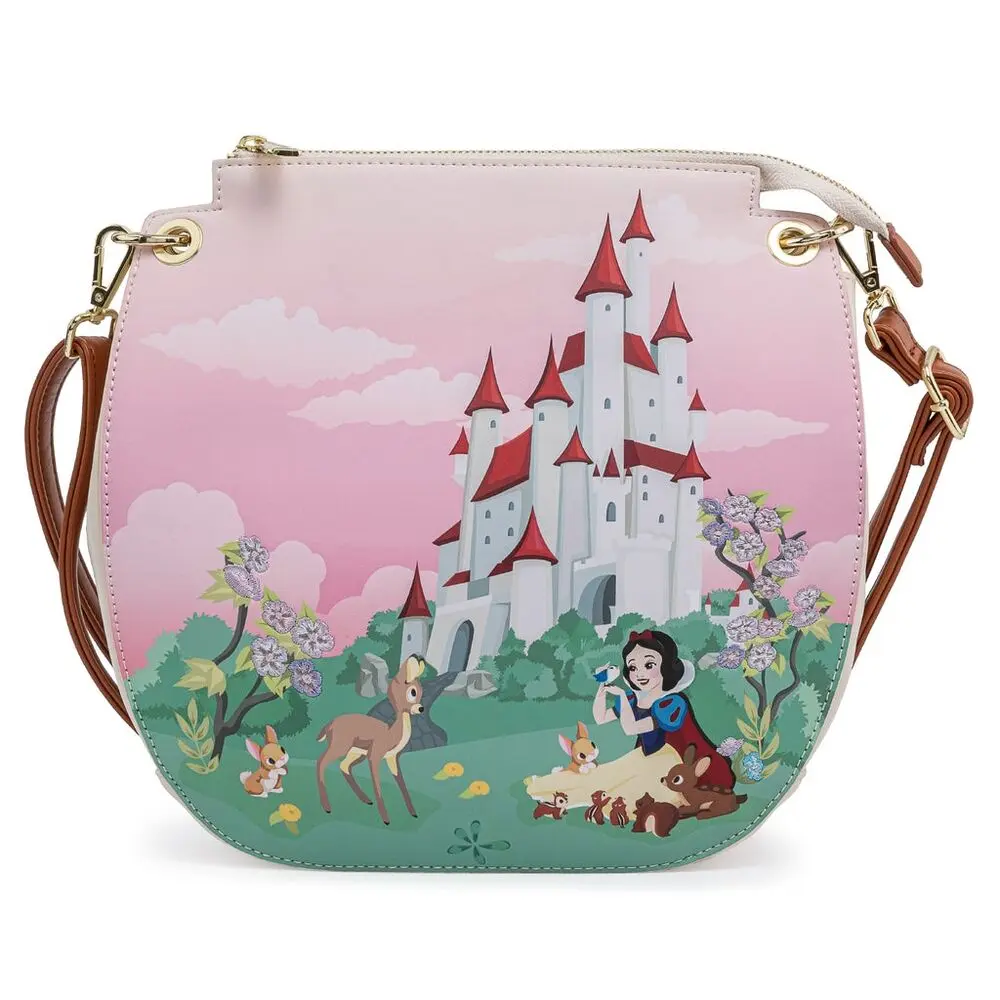 Disney by Loungefly Crossbody Snežkica Castle Series - torbica fotografija izdelka