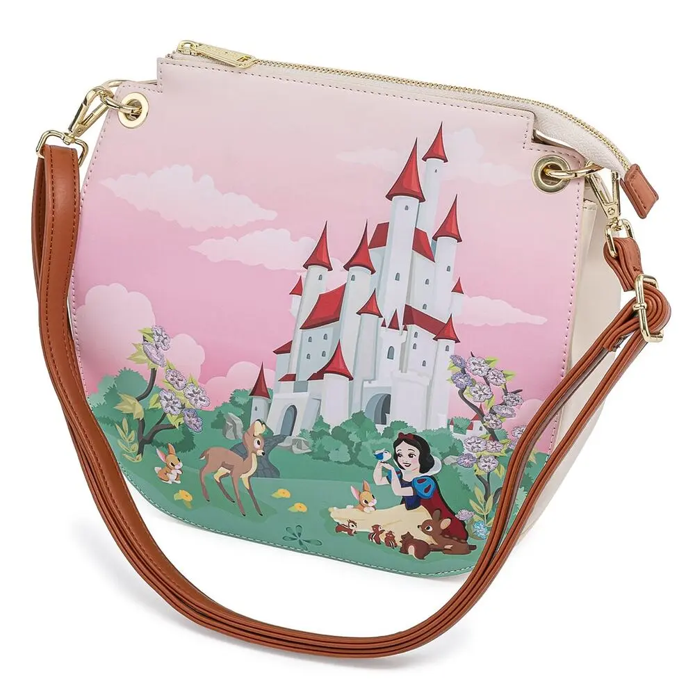 Disney by Loungefly Crossbody Snežkica Castle Series - torbica fotografija izdelka