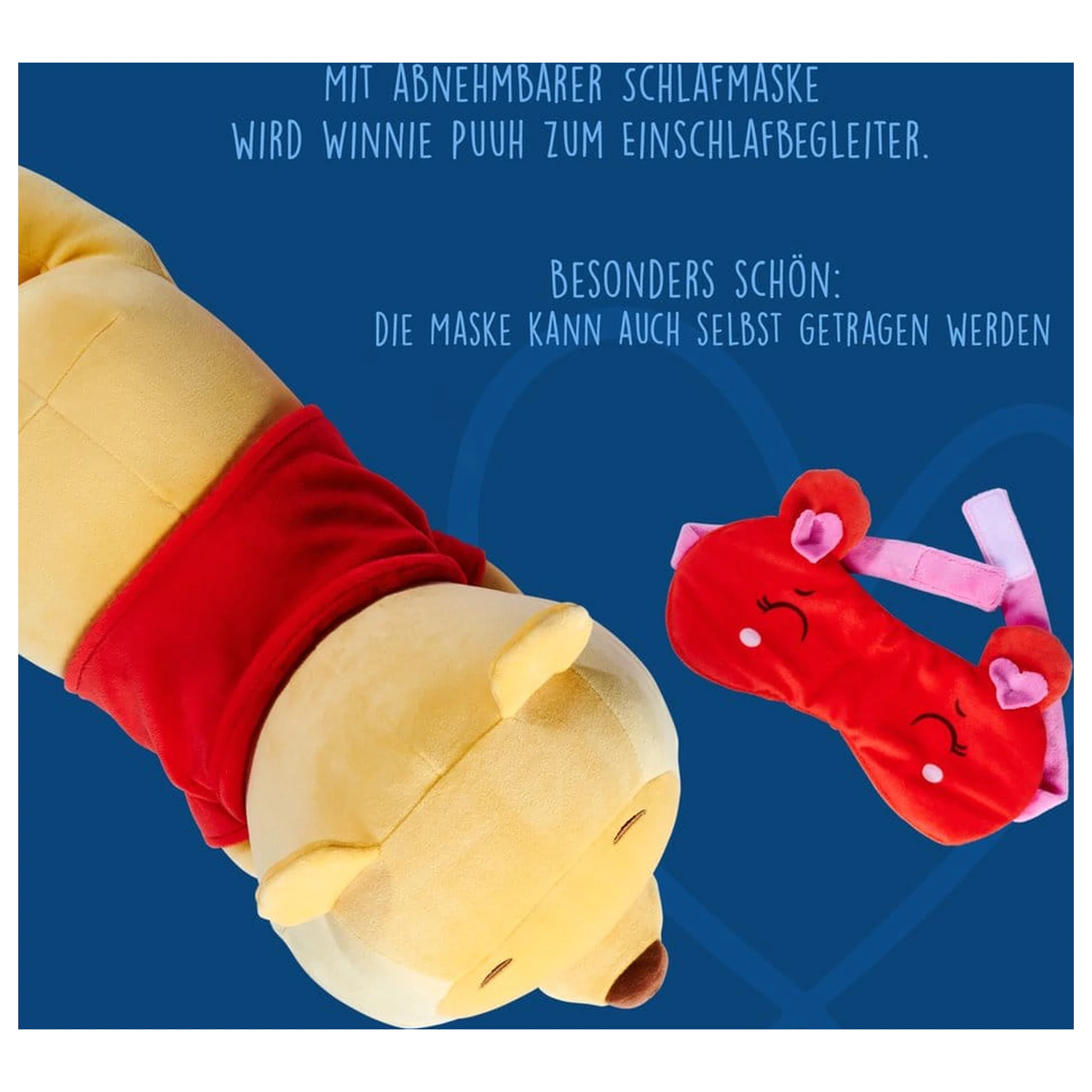 Disney Snuglets Wellbeing Težka plišasta figura Winnie the Pooh 40 cm fotografija izdelka