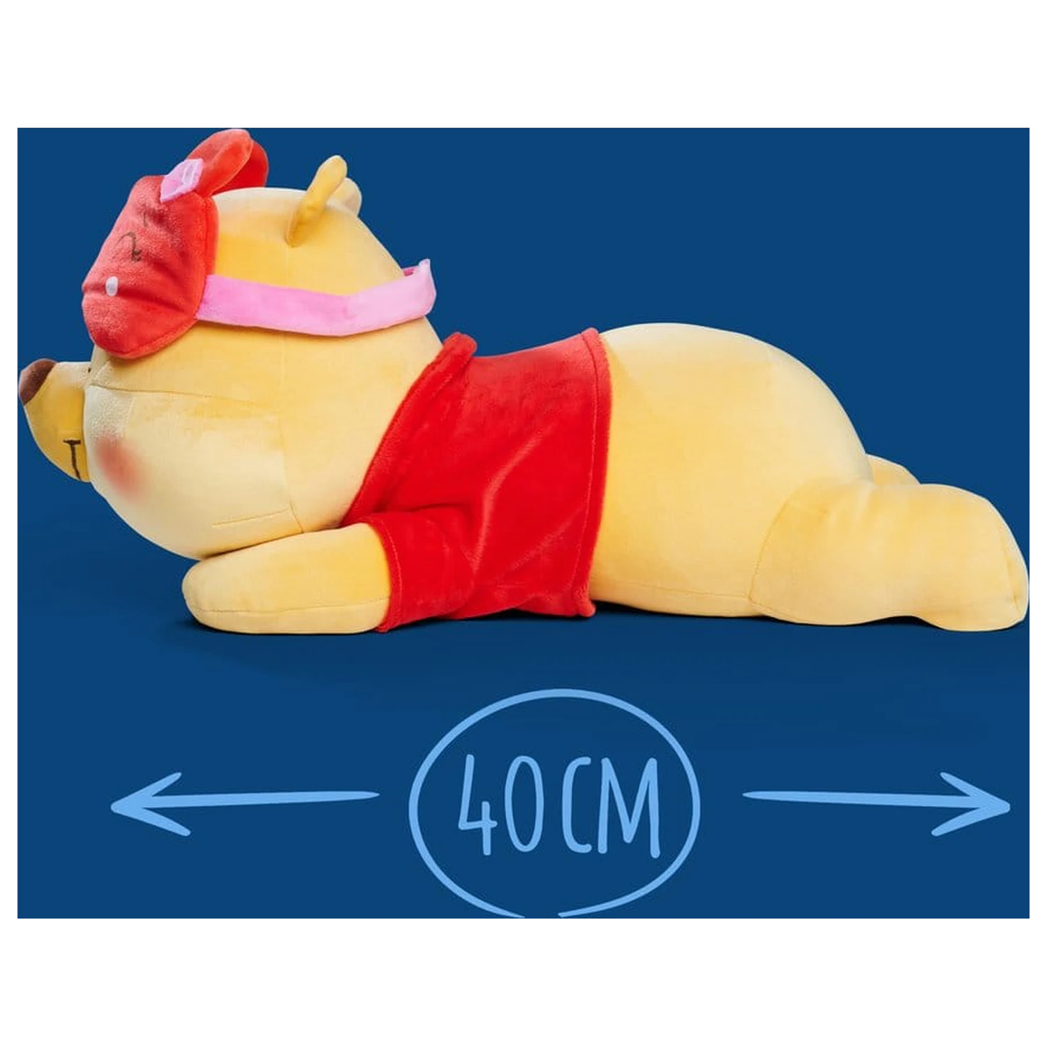 Disney Snuglets Wellbeing Težka plišasta figura Winnie the Pooh 40 cm fotografija izdelka