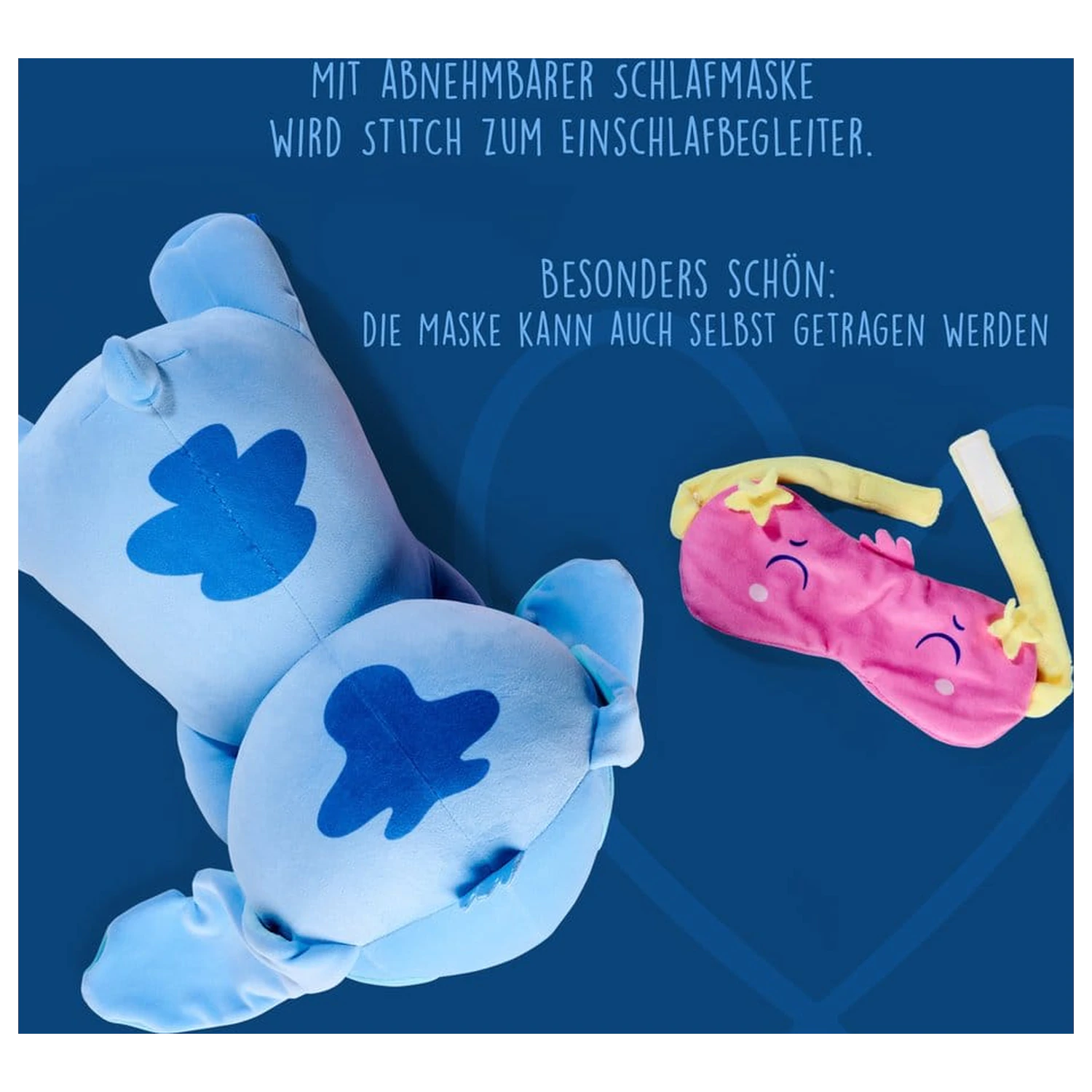 Disney Snuglets Plise figura za dobro počutje, težka, Stitch 40 cm fotografija izdelka