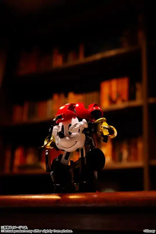 Disney Soul of Chogokin Diecast akcijska figura Super Change Mickey Mouse by Kunio Okawara 13 cm fotografija izdelka