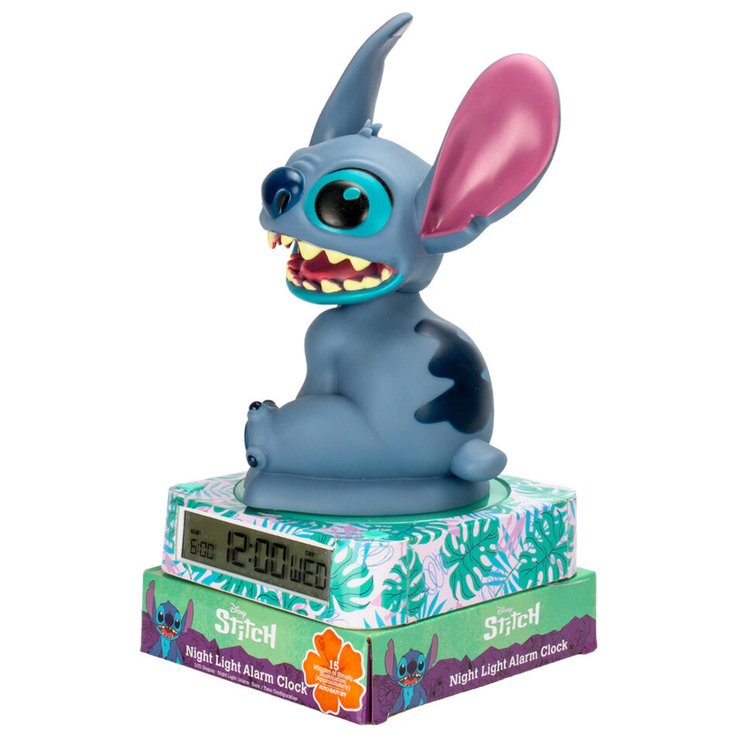 Disney Stitch 3D svetilka z budilko fotografija izdelka