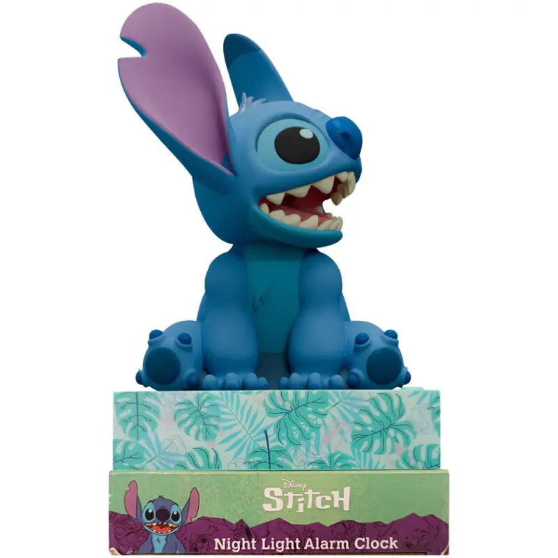 Disney Stitch 3D svetilka z budilko fotografija izdelka