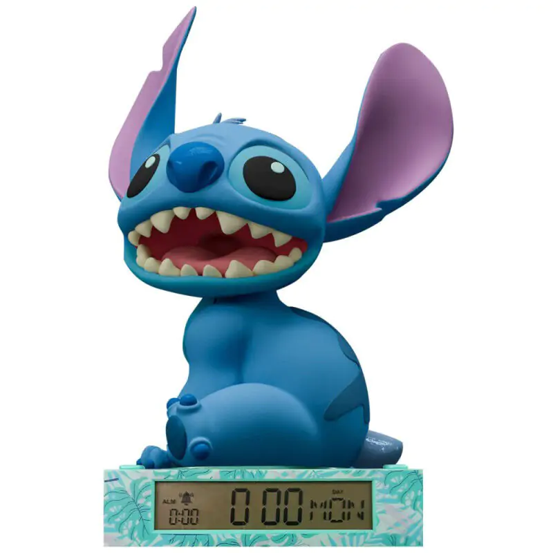 Disney Stitch 3D svetilka z budilko fotografija izdelka