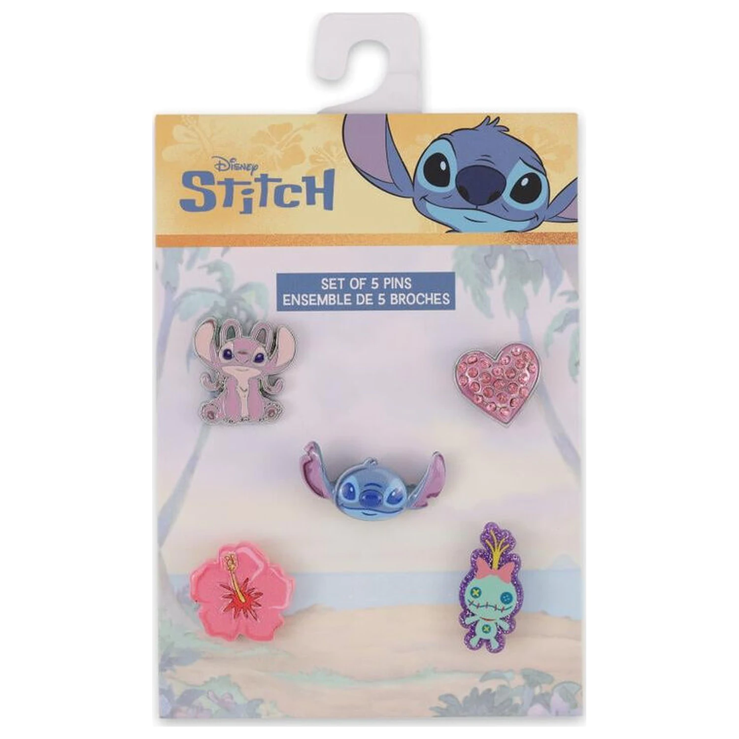 Disney Stitch set 5 pinov fotografija izdelka