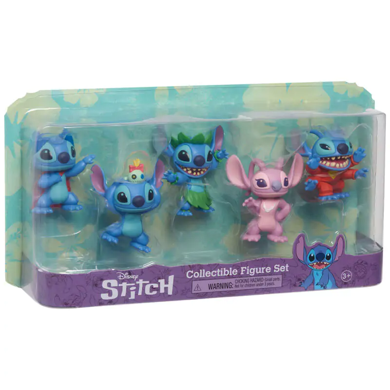 Disney Stitch paket 5 figuric 7 cm fotografija izdelka