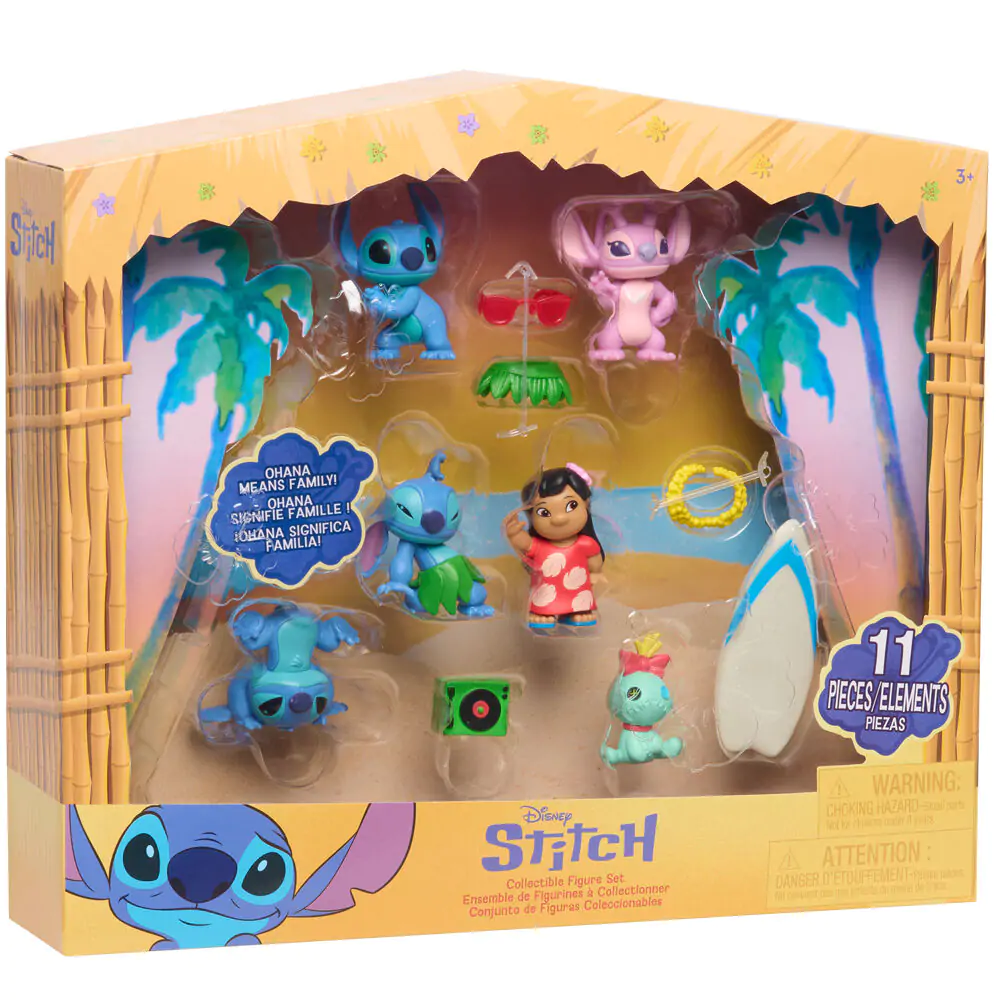 Disney Stitch paket 6 figuric 5 cm fotografija izdelka