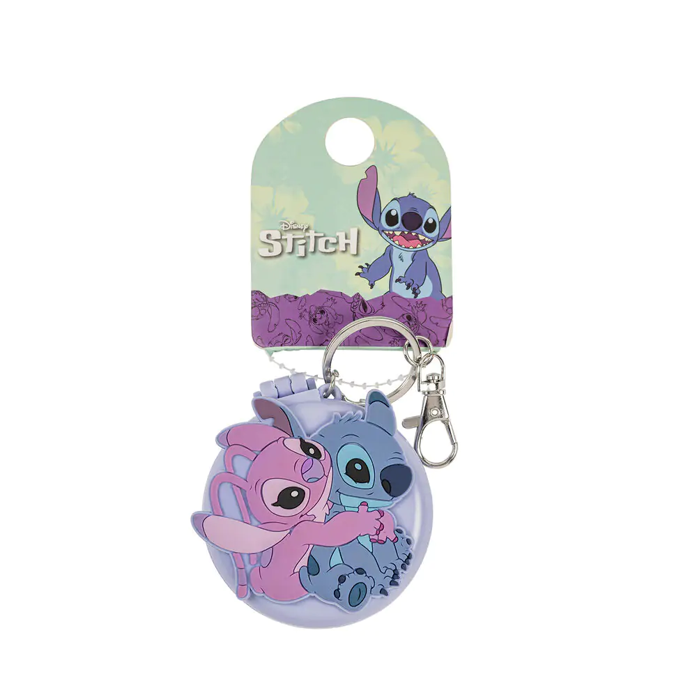 Disney Stitch & Angel obesek za ključe krtača in ogledalo fotografija izdelka
