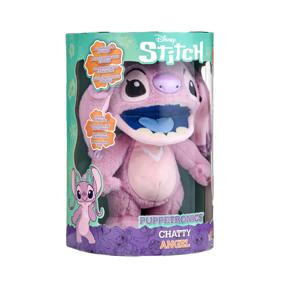 Disney Stitch Angel električna interaktivna lutka figura 30 cm fotografija izdelka