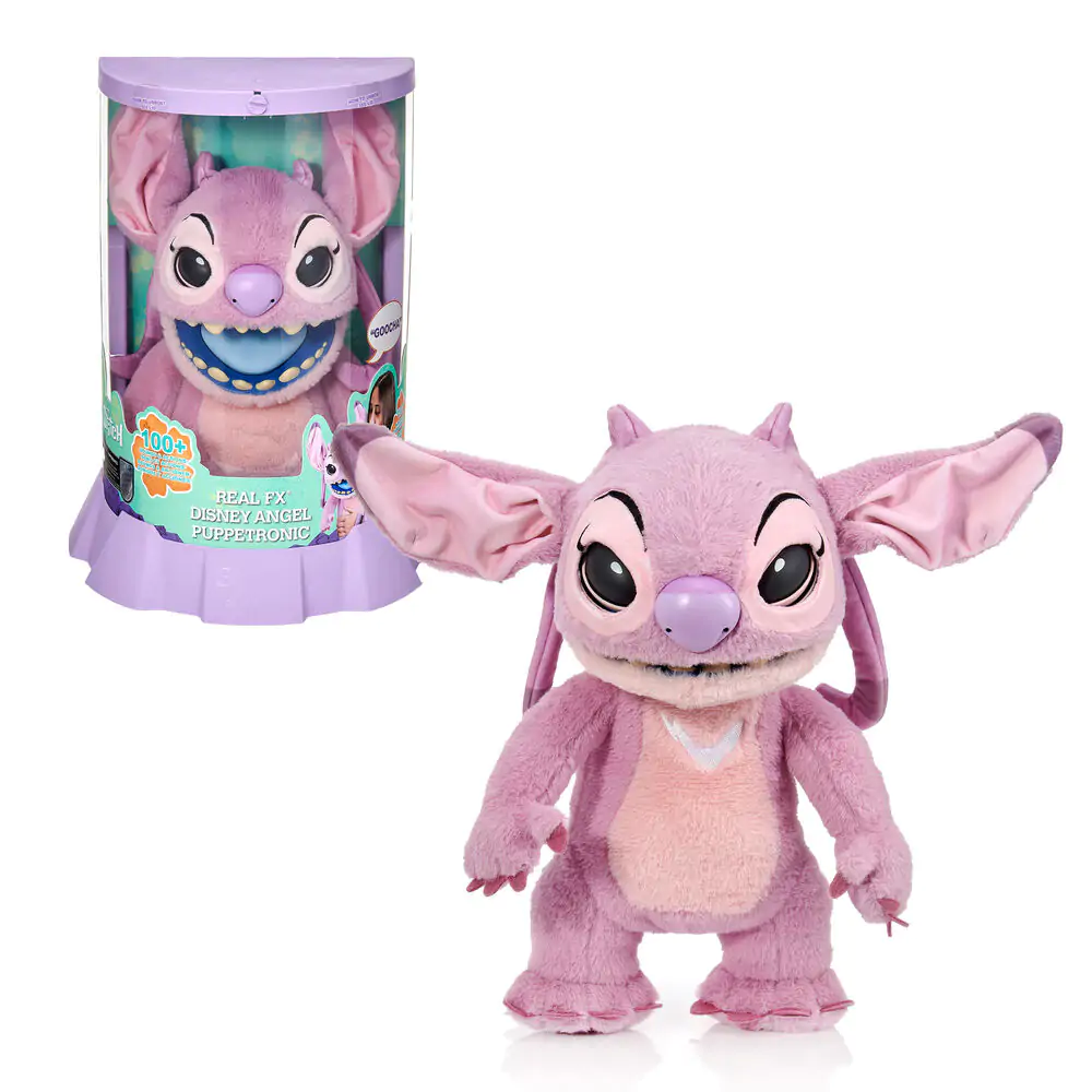 Disney Stitch Angel električna interaktivna lutka figurica 45 cm fotografija izdelka